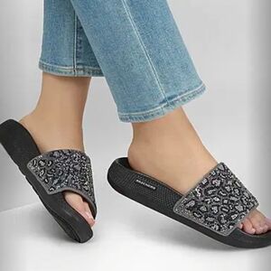 Skechers Snoop Dogg Low Sliders, Cheetahlicious